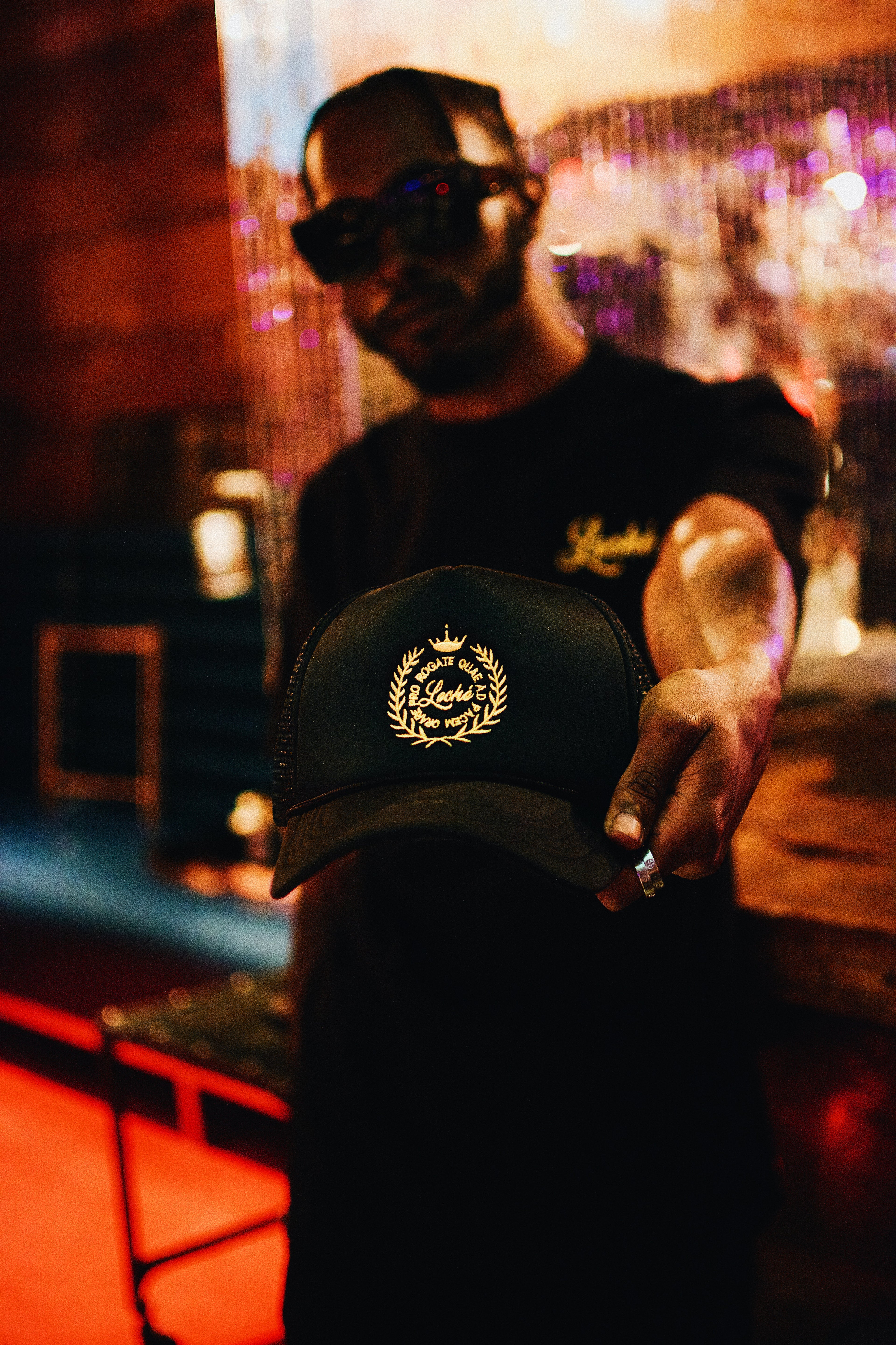 "P4P" Trucker Hat image 4